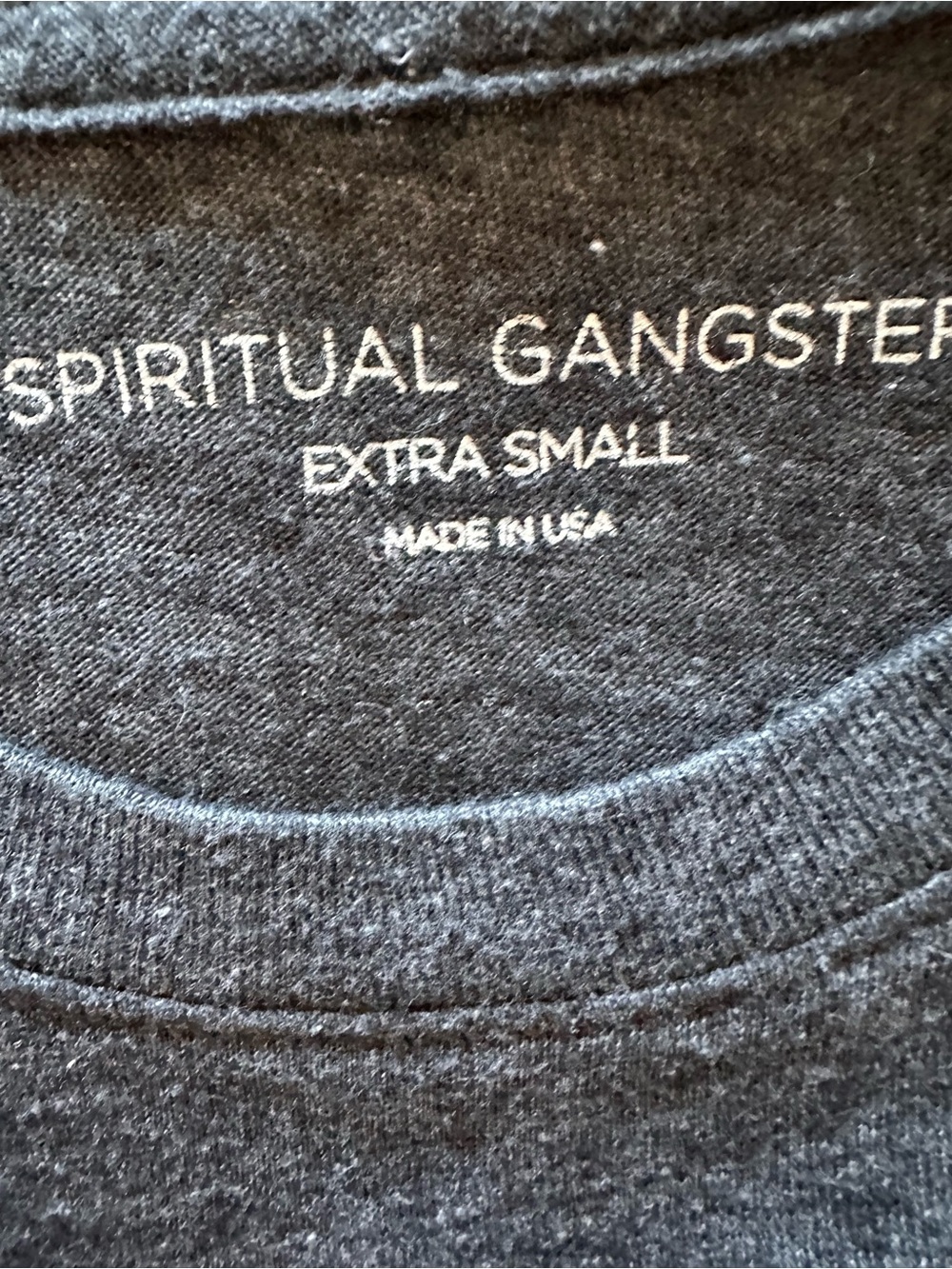 Spiritual Gangster Women’s Charcoal Gray 'Together We Shine' Pullover - Picture 7 of 9